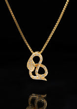 Cargar imagen en el visor de la galería, Cadena veneciana gruesa 65cms + dije snake