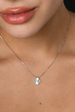 Cargar imagen en el visor de la galería, Gargantilla clover 1,3 cm 45 Cms + Ext plata