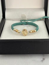 Cargar imagen en el visor de la galería, Pulsera de bebé san Miguel (4mm)