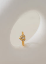 Cargar imagen en el visor de la galería, Anillo cristal love ajustable