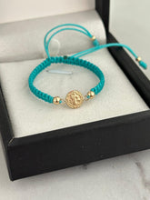 Cargar imagen en el visor de la galería, Pulsera de bebe san Benito peq (4mm)