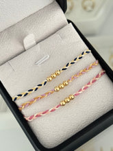 Cargar imagen en el visor de la galería, Pulsera trenzada. N° de Balín: #4.