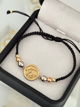 Cargar imagen en el visor de la galería, Pulsera fé. N° de Balín: #6 acero, #5 rosado, #4.