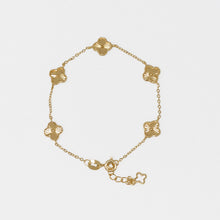 Cargar imagen en el visor de la galería, Pulsera mini clover 0.7mm 15 Cms + Ext