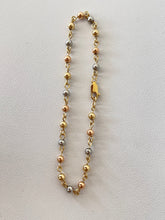 Cargar imagen en el visor de la galería, Esclava balínes 3 oros (4mm)
