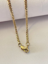 Cargar imagen en el visor de la galería, Tobillera cubana 2mm alta gama (24.5 cms)