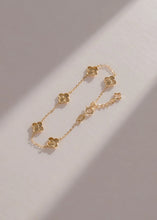 Cargar imagen en el visor de la galería, Pulsera mini clover 0.7mm 15 Cms + Ext