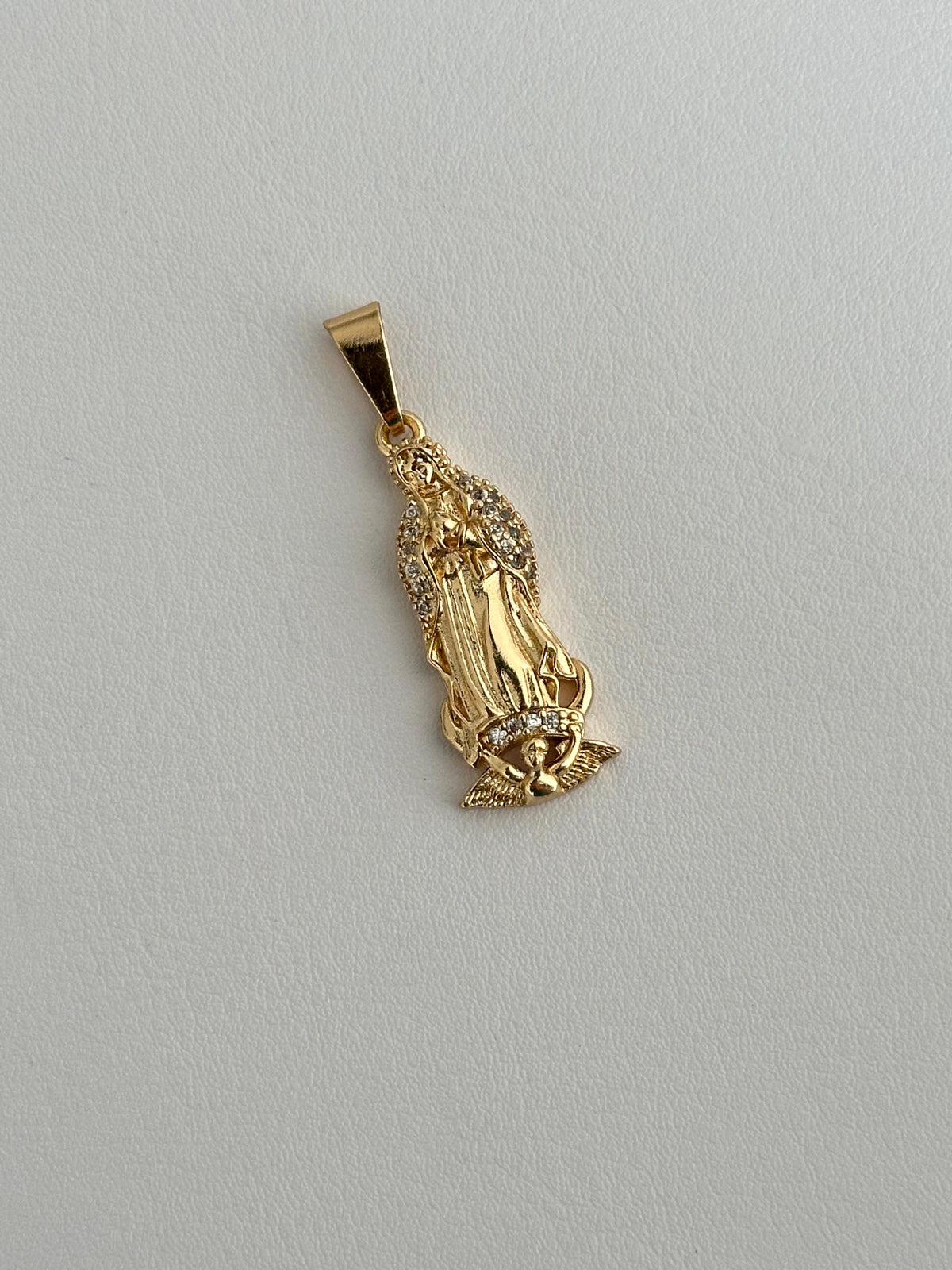 Dije Virgen de Guadalupe cristal exclusive 3.8cm