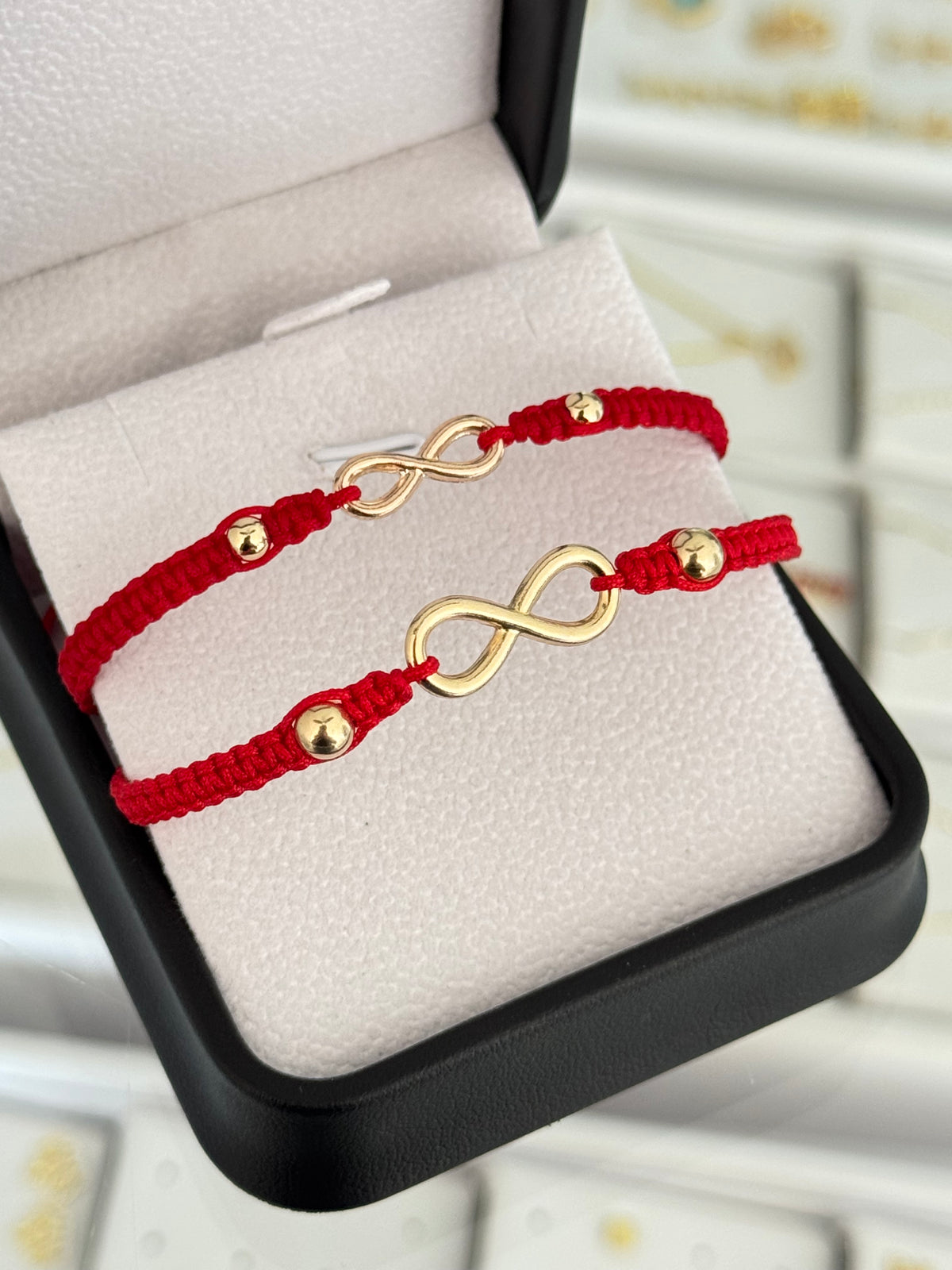 Pulseras parejas infinito