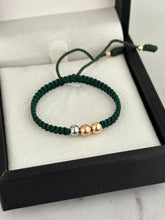 Cargar imagen en el visor de la galería, Pulsera de bebe 3 oros (5mm)
