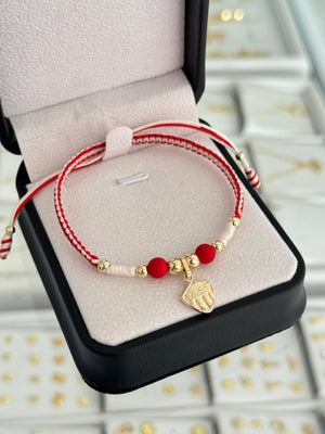 Pulsera dije Junior. N de balín: #4, #5