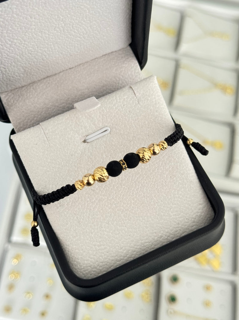 Pulsera diamantada #6, diamantado #4, liso #5