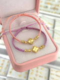 Pulsera clover sol amigas. N de balín: #4 BLZ
