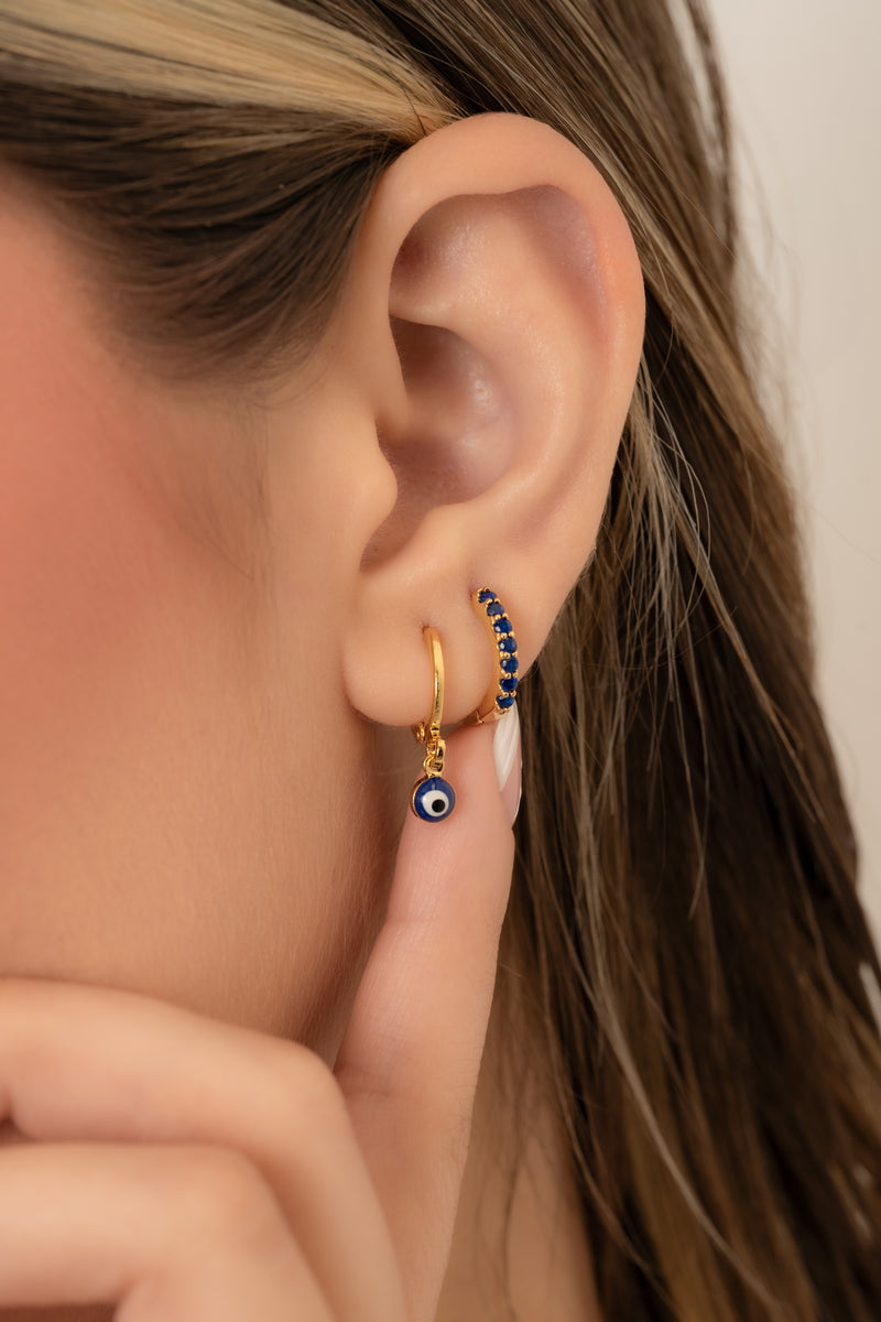 Arete ojo turco