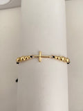 Pulsera cruz mediana (3mm,4mm,5mm)