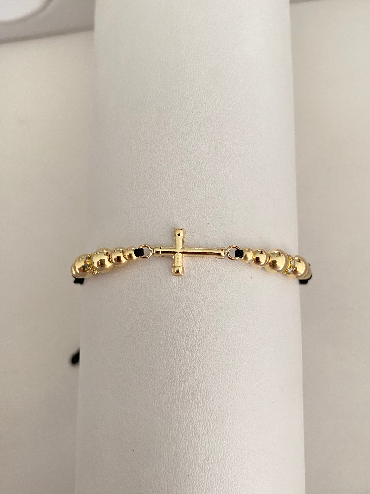 Pulsera cruz mediana (3mm,4mm,5mm)