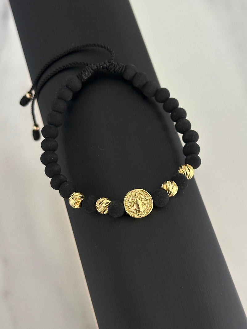 Pulsera san Benito abad (6mm BLZ)