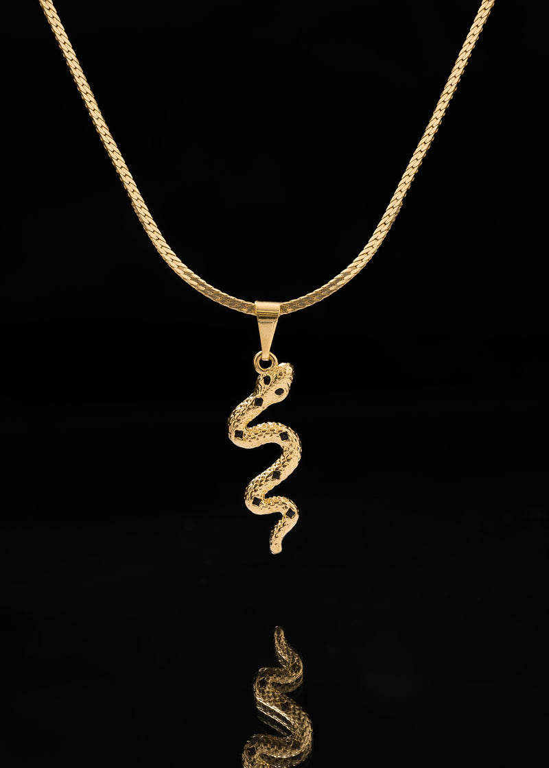 Dije serpiente negra