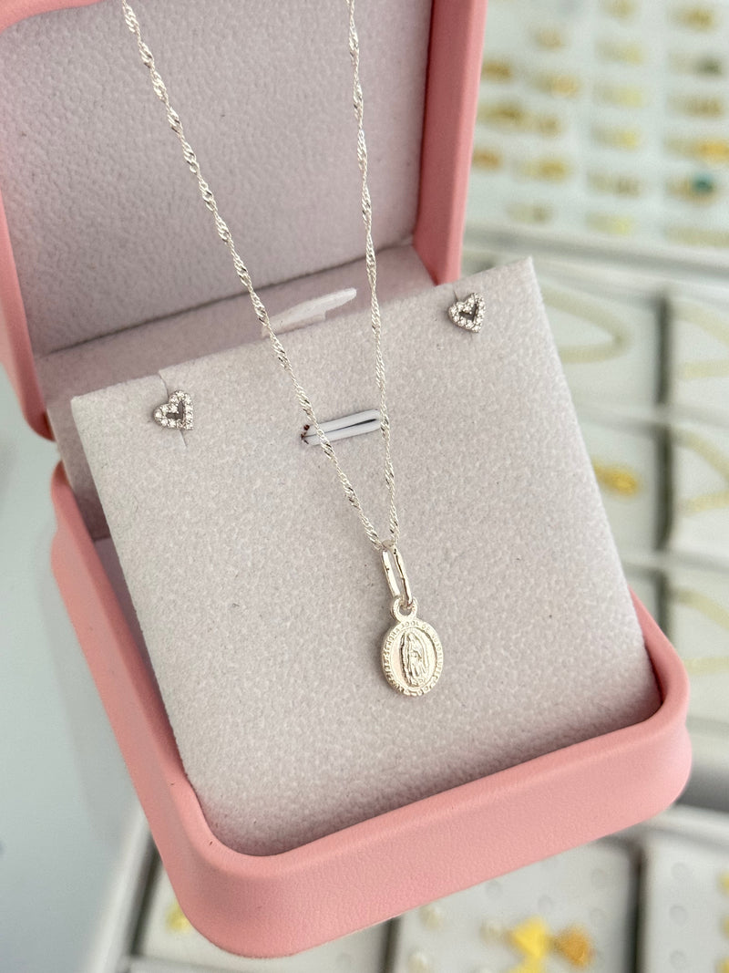 Conjunto Guadalupe plata