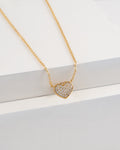 Gargantilla sparkle heart 12 mm 45 Cms