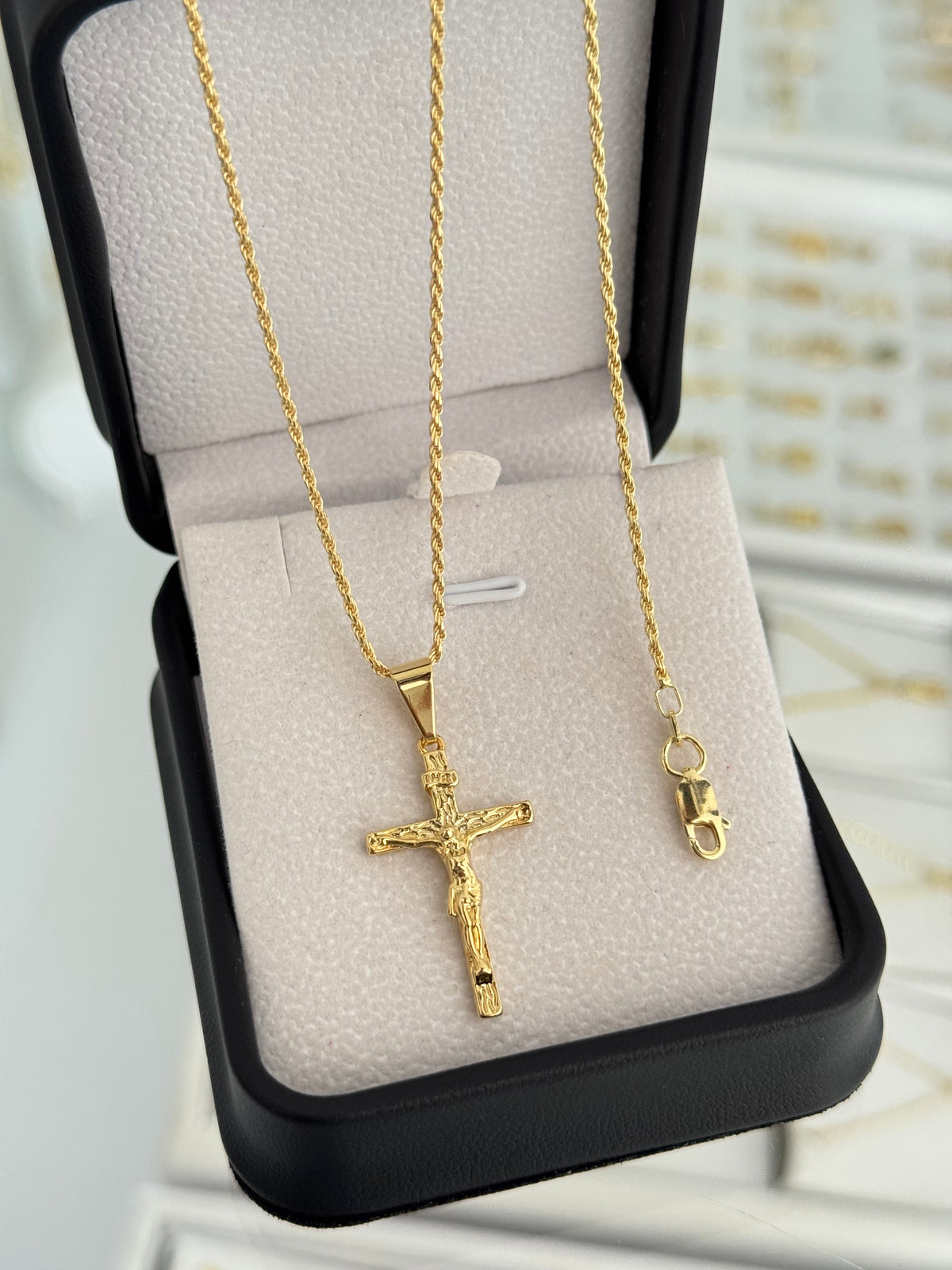 Conjunto Madero pequeño (cadena y pulsera lazito it 1.3mm 65cms / 19.5cms + dije)