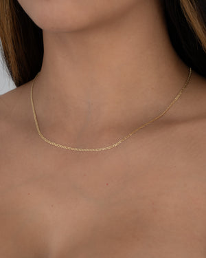 Cadena escalerita con destellos IT 1.7 mm 45 Cms