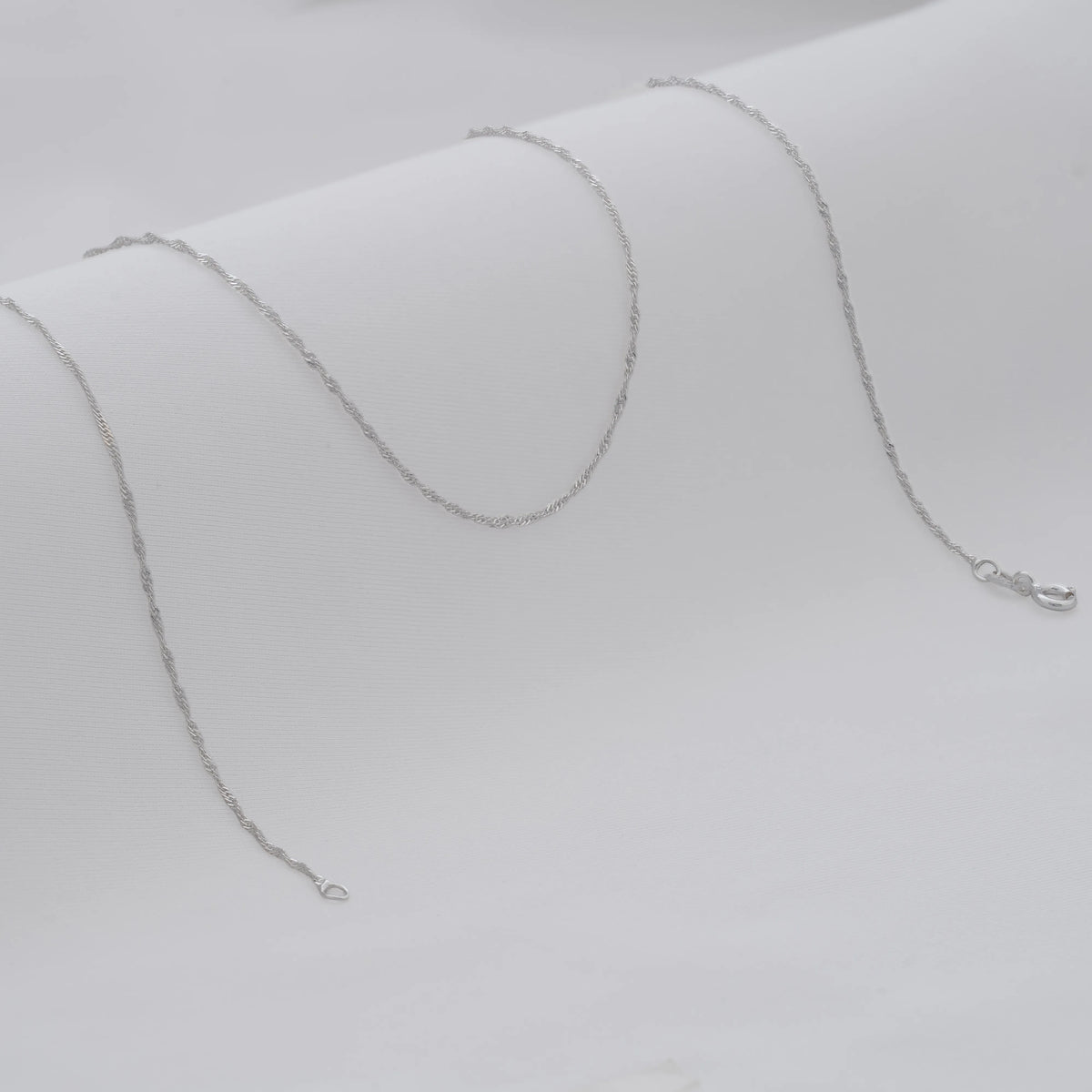 Cadena singapur 1.7mm 45cm