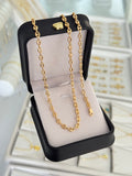 Conjunto gcc (cadena gcc 3mm 60cms + pulsera gcc 3mm 21cms)
