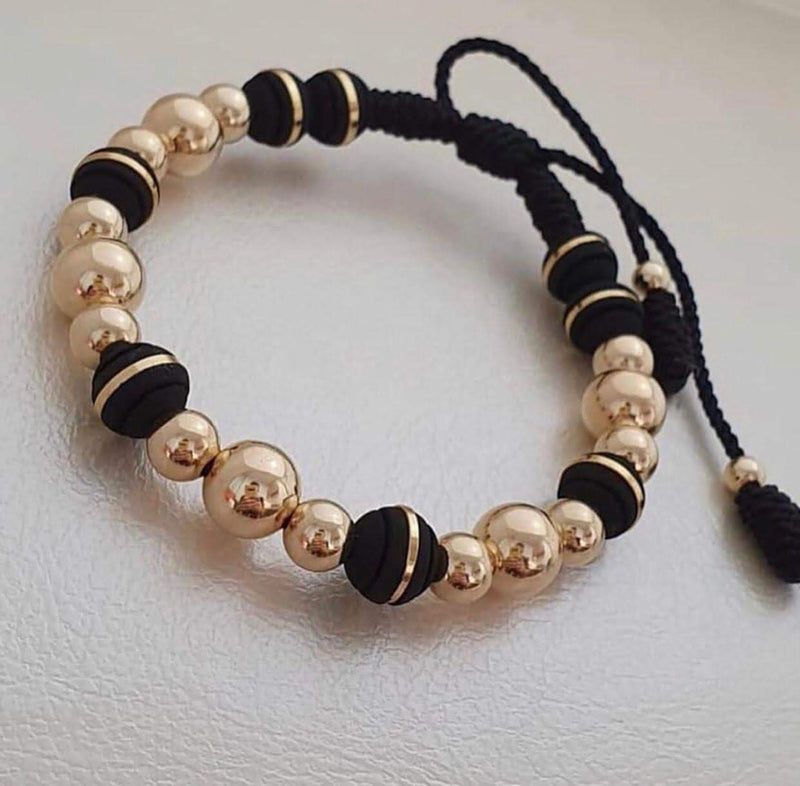 Pulsera neopreno argollado (8mm y 6mm)