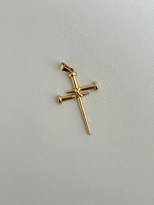 Dije cruz 3 clavos exclusive 4.8cms