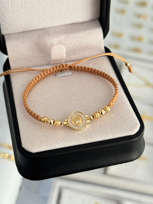 Pulsera rlx cristal. N de balín: #4 liso, #4 diamantado.