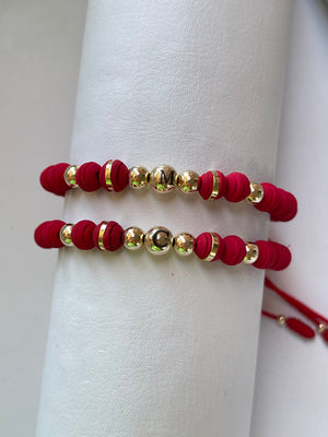 Pulseras de pareja Neopreono #6 (5mm)