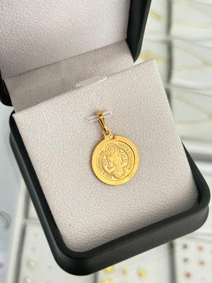 Dije san Benito 18mm exclusive
