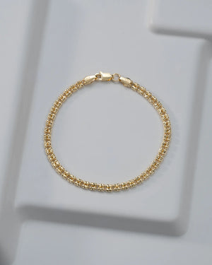 Pulsera ice gold 2L IT 19.5cms
