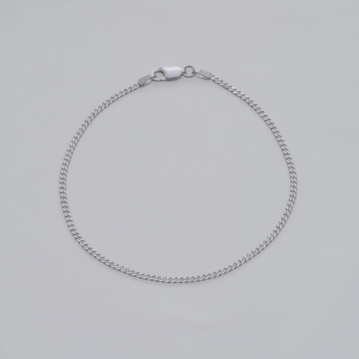 Pulsera cubana 1.9mm 19,5 cms