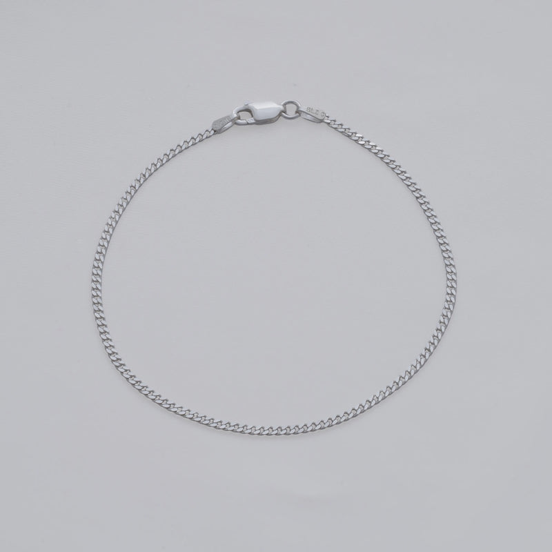 Pulsera cubana 1.9mm 19,5 cms