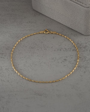 Pulsera tube gold IT 19.5cms