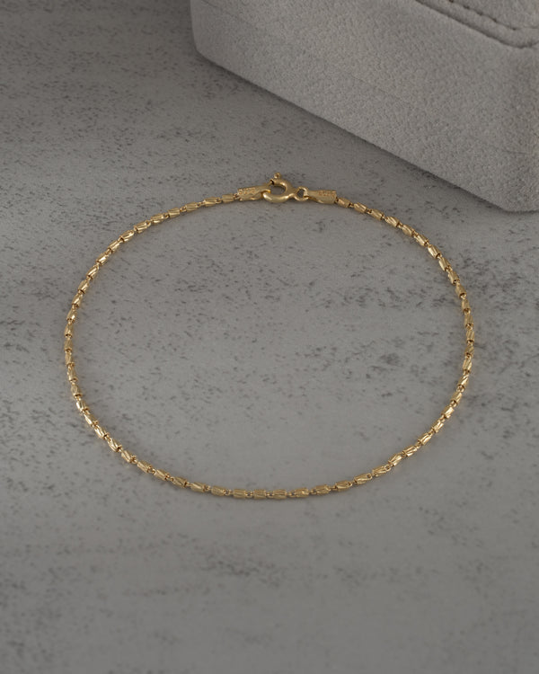 Pulsera tube gold IT 19.5cms