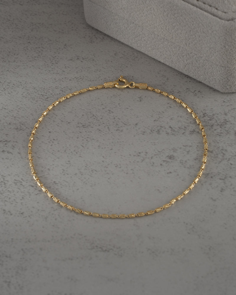 Pulsera tube gold IT 19.5cms
