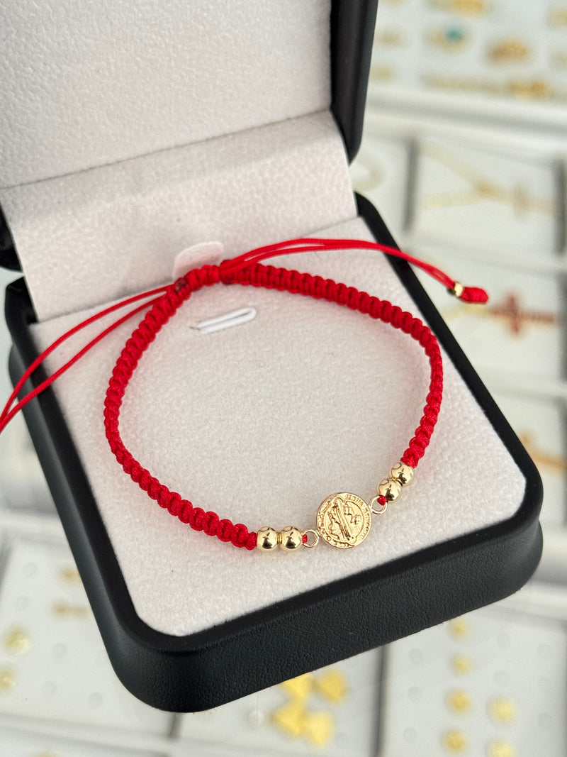 Pulsera san Benito pequeño. N de balín: #4