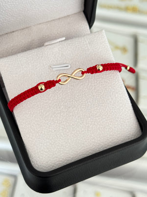 Pulsera infinito pequeño. N de balín: #4