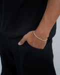 Pulsera militar italy 4 mm 19cms
