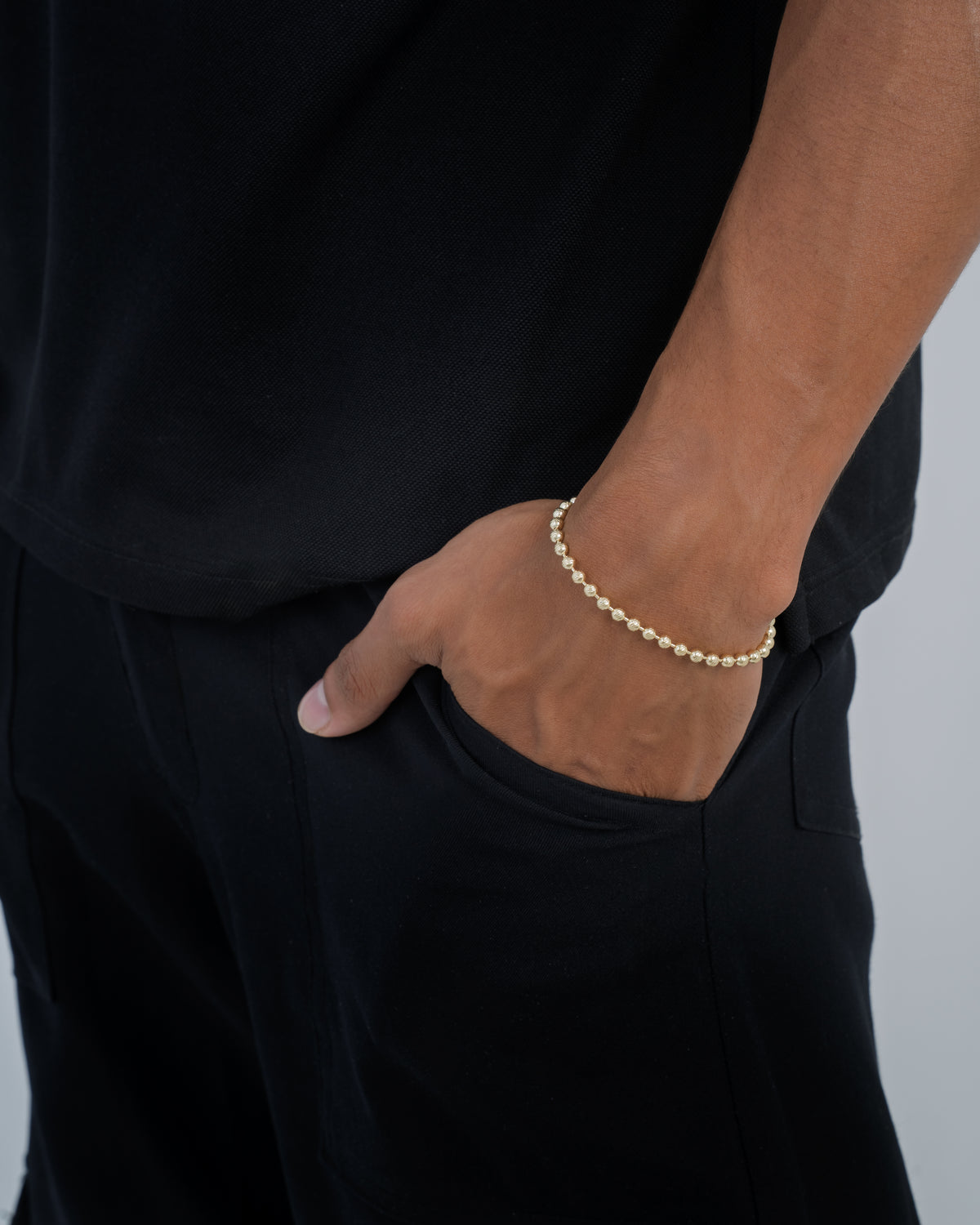 Pulsera militar italy 4 mm 19cms