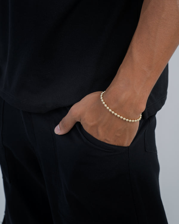 Pulsera militar italy 4 mm 19cms