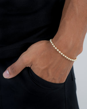 Pulsera militar italy 4 mm 19cms