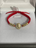 Pulsera de bebe Guadalupe peq (4mm)