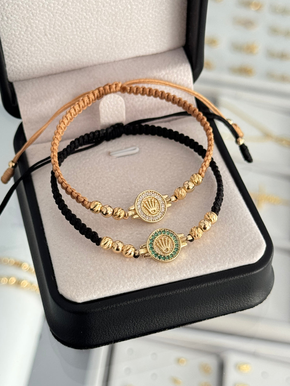 Pulseras pareja rlx