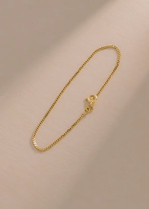 Pulsera cubanita IT 1.5mm 16Cms