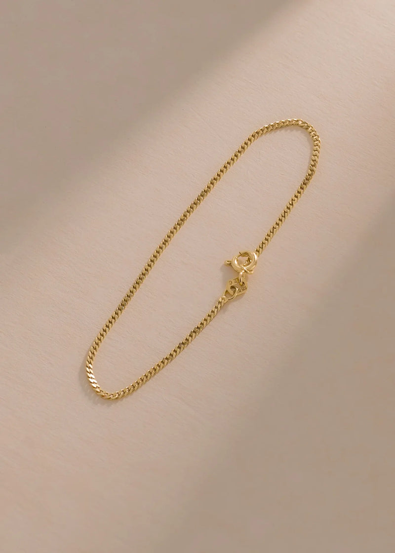 Pulsera cubanita IT 1.5mm 16Cms