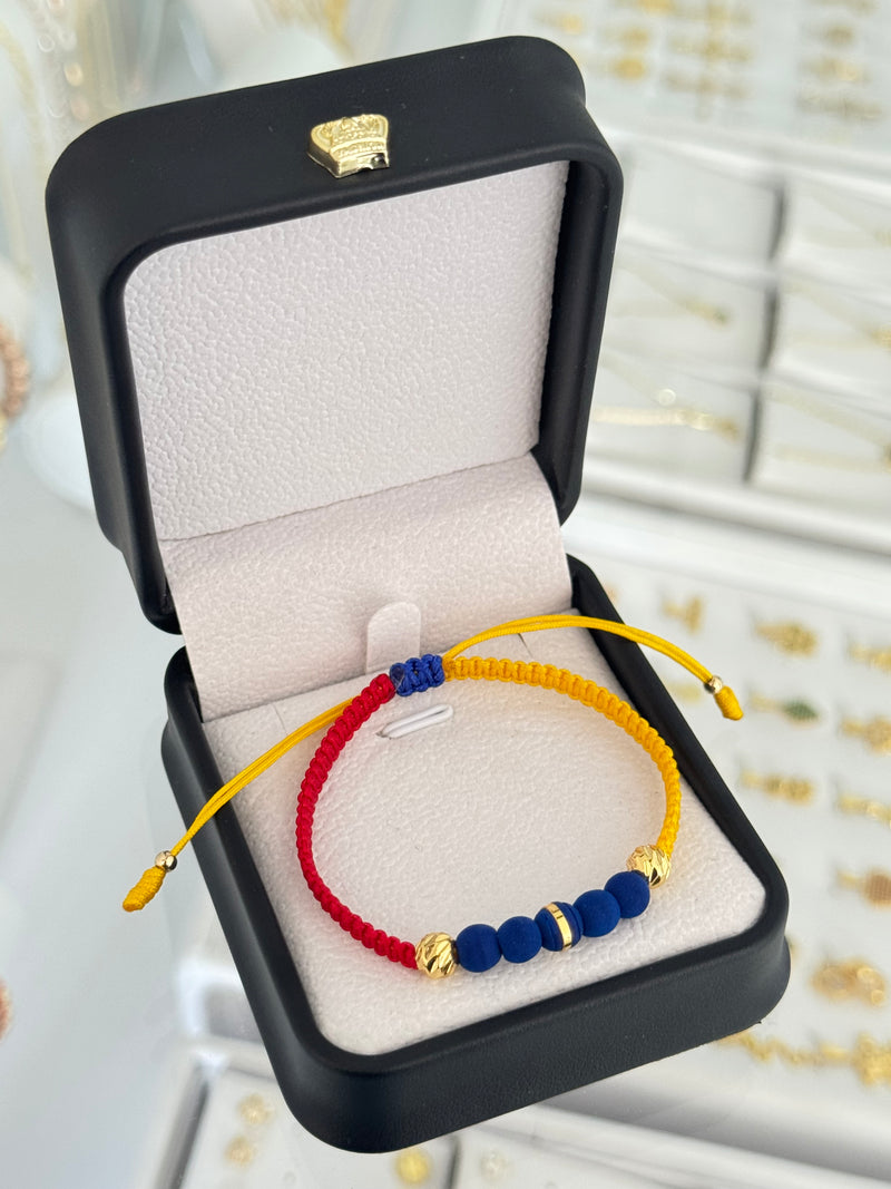 Pulsera tricolor BLZ. N de balín: #6